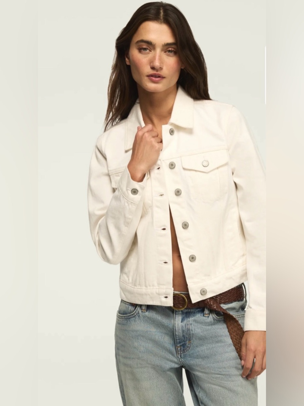 Lucky Brand Tomboy Trucker Denim 
Jacket EUC